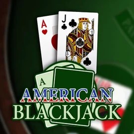 American Blackjack logo – Table Games by Habanero at Viggoslots Casino