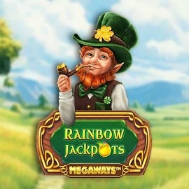 Rainbow Jackpots Megaways slot icon by Red Tiger Gaming, available at Viggoslots Casino
