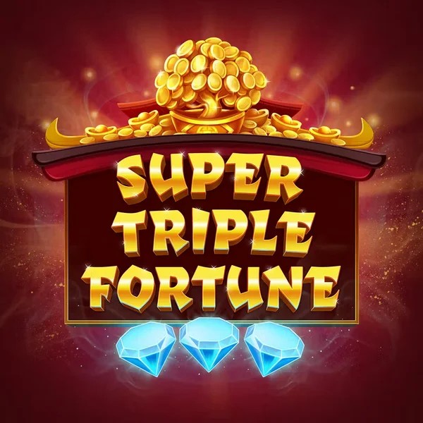 Super Triple Fortune logo by Greentube at Viggoslots Casino