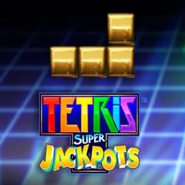Enjoy Tetris Super Jackpots by WMS – logo hosted on viggoslots-casino.com